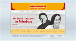 Desktop Screenshot of barthelmess-schuhe.de